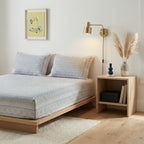 Blossom Geometry Cotton Bedsheet
