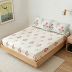 Palm & Petal Cotton Bedsheet