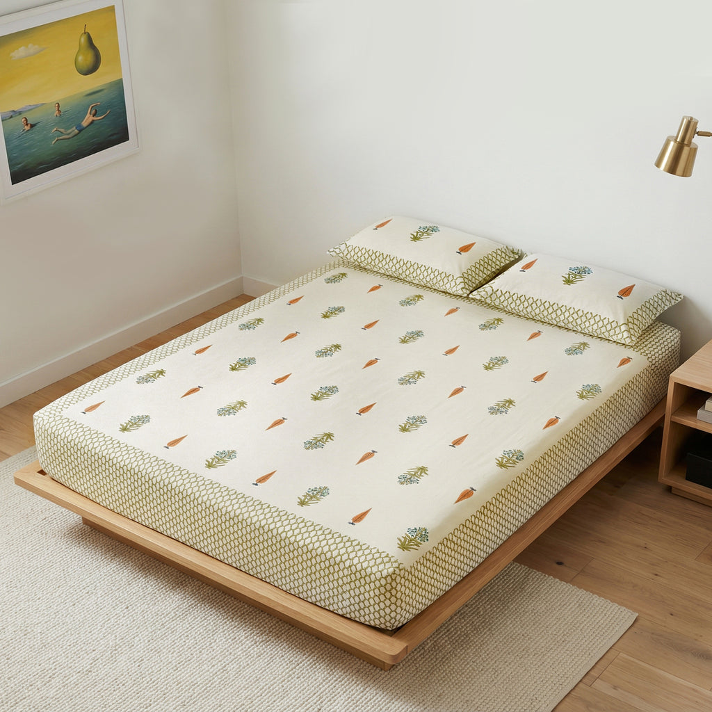Cotton Courtyard Cotton Bedsheet