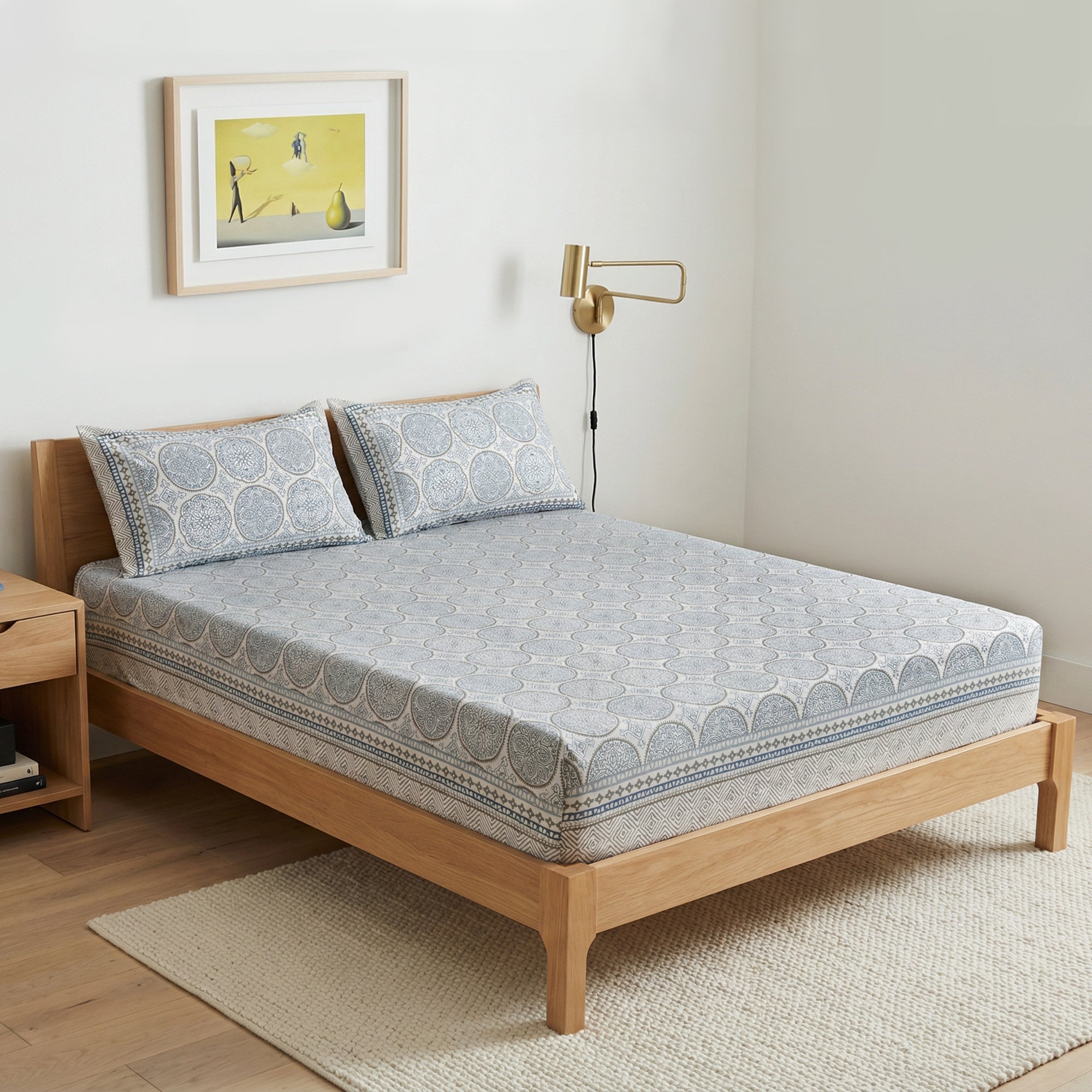 Mystic Mandala Pure Cotton Bedsheet Secondary image