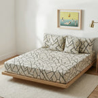 Pastel Geometry Elegant 5 Piece Bedding Set