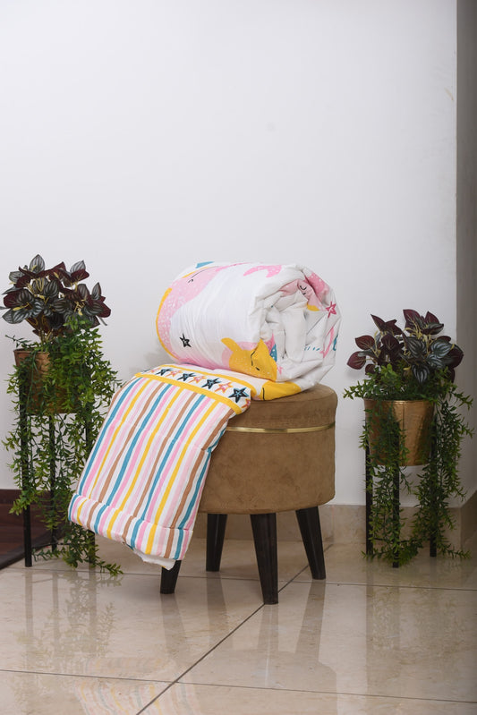 Rainbow Star Magic Comforter
