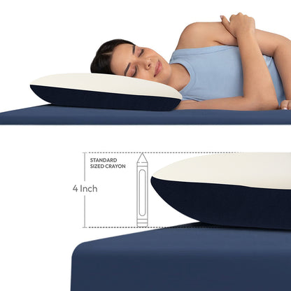 Ultimate Memory Foam Pillow - Orthopaedic Neck and Shoulder Support for Deep Sleep